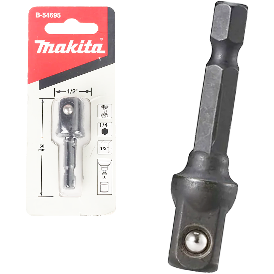 Makita B-54695 Socket Adapter / Socket Bit | Makita by KHM Megatools Corp. Makita B-54695 Socket Adapter / Socket Bit | Makita by KHM Megatools Corp.